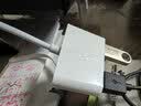 毕亚兹 适用苹果otg手机转接头iPhone/ipad转换线鼠标键盘U盘读卡器相机声卡充电Lightning转USB转换器 实拍图
