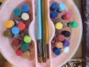 美乐童年水粉颜料24色套装可水洗小学生儿童绘画无毒美术生专用画画工具生日礼物 实拍图