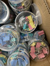 晨光(M&G)文具6#15mm 60只/罐 彩色长尾夹 小号金属票据夹 经济型办公用品燕尾夹ABS916J6 实拍图