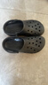 卡骆驰（CROCS）贝雅洞洞鞋男鞋女鞋轻便耐磨一脚蹬拖鞋休闲鞋百搭花园鞋|10126 黑色-001 37 /38(230mm) 实拍图