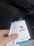 骆驼（CAMEL）速干透气运动裤女跑步休闲直筒梭织裤子 J25BAXLN072 幻影黑 L 实拍图