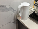 美的（Midea）电热水壶烧水壶1.7L304不锈钢0涂层双层隔热自动断电1500W养生冲奶 MK-SH17M130【价保618】 实拍图