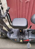 爱玛电动车儿童前置座椅台铃小牛电瓶踏板摩托车婴儿宝宝小孩坐椅 黑色8cm特厚【单座+扶手】 实拍图