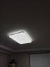 Yeelight智能全光谱吸顶灯灵犀4.0简约现代面包灯led灯客厅卧室餐厅书房灯 【1室1厅】客厅灯*1+主卧*1 实拍图