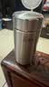膳魔师（THERMOS）保冷保温杯400ML高真空不锈钢商务办公保温杯JCG-400C SBK 实拍图