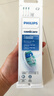 飞利浦（PHILIPS）电动牙刷头W2亮白型官方原装欧洲进口适配钻石1/3/3pro/CI/导航刷系列刷柄  3支装HX6063/96 黑 实拍图