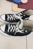 匡威（Converse）All Star夏季经典帆布男女高帮休闲运动鞋黑色101010 101010/黑色 43 实拍图