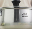 爱仕达（ASD）汤锅 304不锈钢小汤锅 蒸锅复底炖煮锅 20CM燃气电磁炉通用奶锅B1 实拍图