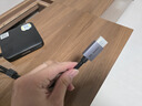 绿联USB3.0延长线 公对母数据连接线 适用U盘鼠标键盘打印机分线器扩展加长转接线铝壳编织2米10497 实拍图