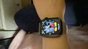 Apple/苹果 Watch S11 智能手表GPS+蜂窝款42毫米亮黑色铝金属表壳黑色运动型表带S/M MF924CH/B 实拍图