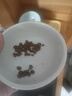 乐优派猫碗陶瓷狗碗猫食盆狗盆宠物碗猫粮碗高脚防打翻猫咪用品 渐变蓝 实拍图