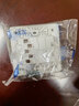 正泰（CHNT）(CHNT)开关插座墙壁面板家用86型面板三联单控开关NEW6C香槟金 实拍图