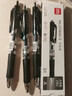 得力（deli）S01中性笔签字笔 0.5mm子弹头经典办公用品按动笔学生刷题笔水笔 黑色 12支/盒 实拍图