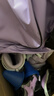 欧欧轮滑鞋儿童溜冰鞋男女童初学套装中小学滑轮滑冰旱冰鞋成人直排轮 紫-八轮全闪+头盔护具+铝合金支架 S (适合3-5岁)平时鞋码26-31 实拍图