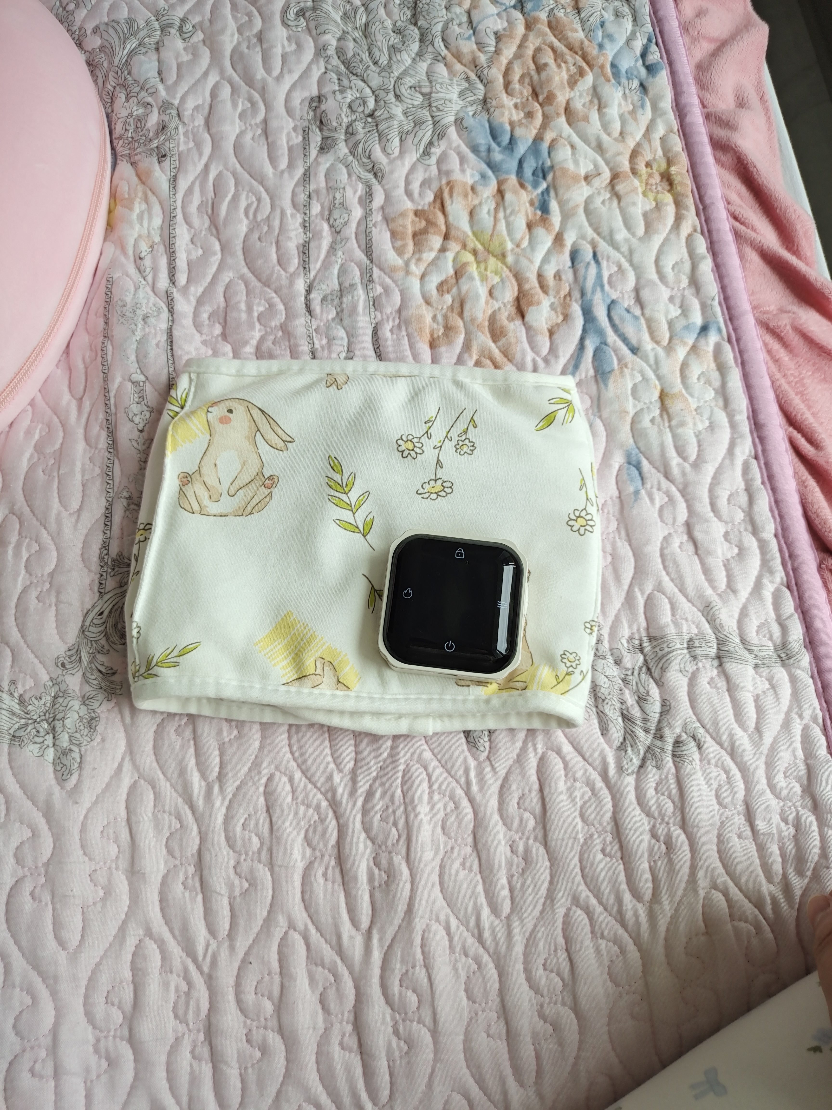 韩贝蓓婴儿肚兜 纯棉新生儿纱布宝宝内衣护肚儿童肚围防着凉 AG220 小码(3条装) 晒单实拍图