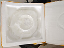 松发瓷器好韵纯白暗纹碗盘釉下彩碗具家用陶瓷碗碟餐具碗盘碟洗碗机可用 好韵10英寸平盘 实拍图