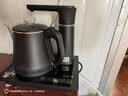 益茶福全自动上水电热水壶茶台烧水壶饮水烧水一体机304食品级不锈钢单壶煮茶壶保温泡茶壶开水壶煲水壶 1.2L 食品级304不锈钢黑 实拍图