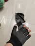 骑行手套男女夏季防晒运动跑步摩托车电动自行车防滑手套男士装备 漏五指 一双 实拍图