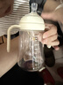 bebebus彩虹婴儿学饮杯1-3岁鸭嘴杯喝水奶瓶防呛重力球吸管水杯270ml 实拍图