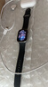 Apple/苹果 Watch S11 智能手表GPS+蜂窝款46毫米深空灰色铝金属表壳黑色运动型表带M/L MFDE4CH/B 实拍图