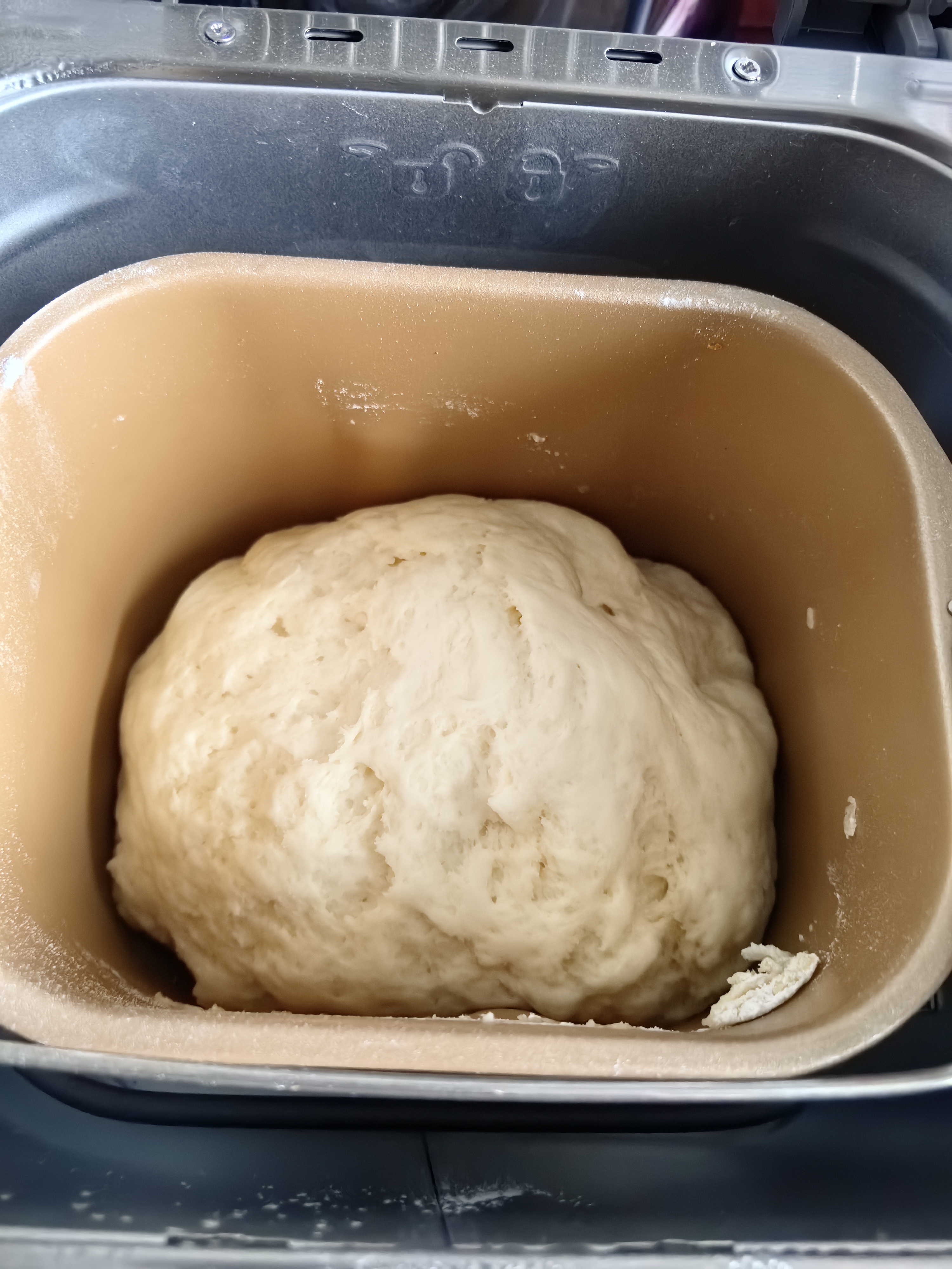 东菱（Donlim）面包机全自动烤面包和面机冰淇淋机家用 多功能和面机可预约自动撒料 DL-4705送礼推荐 【套装】单机钛金灰+冰淇淋桶 实拍图