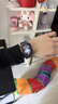 Apple/苹果 Watch S11 智能手表GPS款46毫米银色铝金属表壳雾紫色运动型表带S/M MEVW4CH/B 实拍图