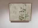 耀世佳画宋氏美学电表箱装饰画配电箱电闸箱挂画新中式竹子图电表盒遮挡画 JD32976竹意 45*35cm(遮挡35*25) 原木色框【瓷砖墙联系客服】 掀盖款式【水晶画面】 实拍图