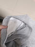 南叮雅格孕妇裤子秋冬新款外穿卫裤运动束脚裤加绒加厚长裤时尚休闲直筒裤 托腹浅灰色【春秋款】 M80-110斤 实拍图