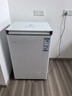 海尔（Haier）100L单温冰柜小型家用小冰柜减霜一级能效冷藏冷冻转换深冷冷柜小冰箱BC/BD-100GHW9D价保618 实拍图
