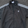 adidas通勤百搭经典休闲运动连帽夹克外套男女春夏阿迪达斯三叶草 黑色   2XL 实拍图