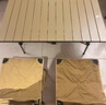 骆驼（CAMEL）户外折叠桌便携式露营桌椅套装碳钢野餐桌子蛋卷桌夜市摆摊 升级版桌椅5件套  赠收纳袋 3654C 实拍图