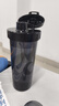 特百惠（Tupperware）茶韵500ml塑料杯男女士学生运动水杯子大容量泡茶杯 酷炫黑 实拍图