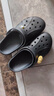 卡骆驰（CROCS）贝雅云彩女士洞洞鞋户外休闲鞋|208186 黑色-001 40 (260mm) 尺码偏小，建议选大一码 实拍图