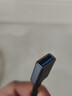 绿联USB3.0延长线 公对母数据连接线高速传输 适用U盘鼠标键盘打印机电视扩展转接线铝壳编织3米10498 实拍图
