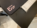 甄严选电脑桌台式电竞桌椅套装组合桌子办公家用桌学习桌书房书桌写字桌 【黑架+黑碳纤纹面】单桌120*70 实拍图