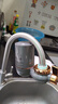 美的（Midea）净水器水龙头过滤器家用自来水滤水器直饮前置过滤器厨房卫生间通用除水垢除余氯双出水可清洗滤芯 一机七芯【五年免换芯】 实拍图