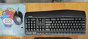 罗技（Logitech）MK346P(同MK345外观） 无线键鼠套装 办公商用键盘鼠标套装 全尺寸键盘104键 数字小键盘 便携黑色 实拍图