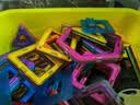 魔磁玩家（ MAGPLAYER）磁力片儿童玩具磁力积木工程车摩天轮玩具3-6岁男孩生日礼物171件 实拍图