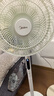 美的（Midea）【幸运草安睡1S】一级能效直流变频声控电风扇家用遥控卧室静音落地扇台式桌面抗菌大风力转页扇 实拍图