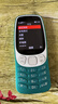 诺基亚（NOKIA）3210 4G 移动联通电信广电全网通 2.4英寸双卡双待 直板按键学生功能机备用手机 蓝色 实拍图