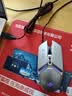 英菲克（INPHIC）W2 有线鼠标 游戏鼠标 轻音鼠标 金属机械风USB外接 金属灰 实拍图