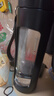 恩尔美（nRMEi）水杯男士大容量茶杯便携车载办公防摔耐高温茶水分离泡茶玻璃杯子 商务黑520ml【茶水分离+提绳】 实拍图