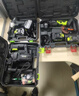 芝浦无刷锂电角磨机锂电池大功率切割机小型家用电动手磨光机打磨机 荃能无刷款-15节二电切抛打磨套 实拍图