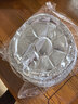 美进家空气炸锅锡纸盘205mm25只加厚食品级烧烤烤箱专用纸铝箔碗 圆形 实拍图