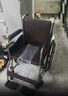 鱼跃(yuwell)手动轮椅车H058B钢管加固软座护理带座便可折叠老人坐便 实拍图