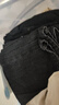 真维斯（Jeanswest）牛仔裤男春夏季薄款2026新款天丝舒适修身直筒高端潮牌休闲裤子男 纯黑【棉弹常规】 33 码(2尺6) 【建议140-150斤】 实拍图