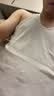 京东京造【2件装】100%棉背心男纯棉高弹力透气吸汗全棉工字背心白+白M 实拍图
