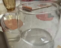 富光花茶杯 男女士茶水分离杯子 双层办公泡茶玻璃杯带把高硼硅水杯 实拍图