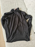 迪卡侬（DECATHLON）凉感t恤内搭半拉链速干修身长袖男训练服运动速干衣健身跑步上衣 经典黑（保暖速干） L 实拍图