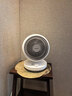 夏普 （SHARP）电风扇空气循环扇家用台扇低噪电风扇摇头涡轮对流大风力办公室宿舍桌面风扇节能小风扇 【机械款】抗菌扇叶+风大音轻+香薰驱蚊 实拍图